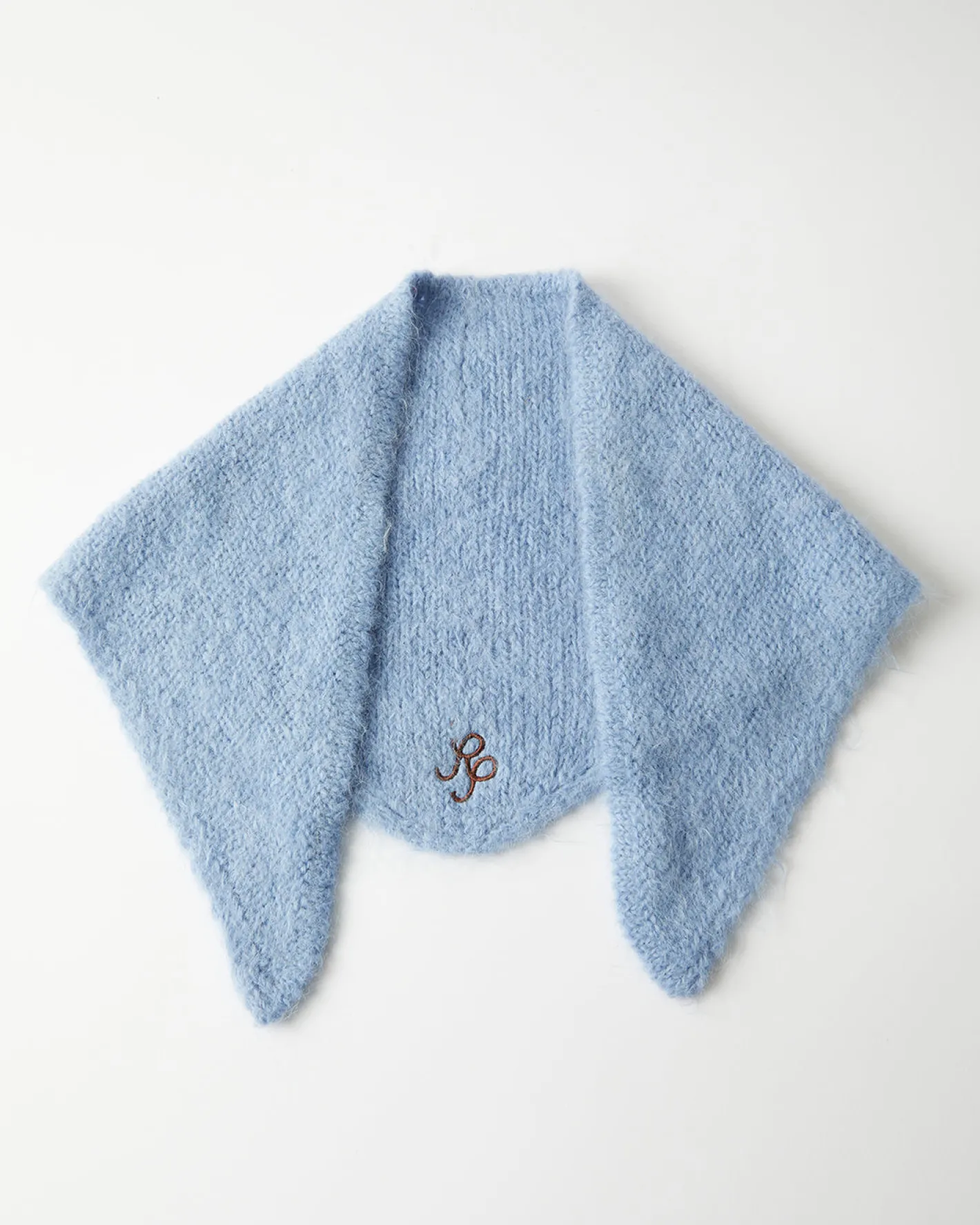 Discount Triangle Scarf Alpaca Blend Blue Hats | Scarves