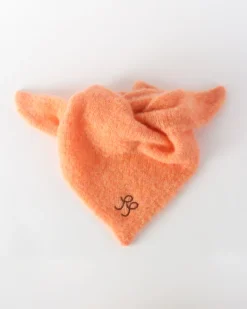 Fashion Triangle Scarf Alpaca Peach Hats | Scarves