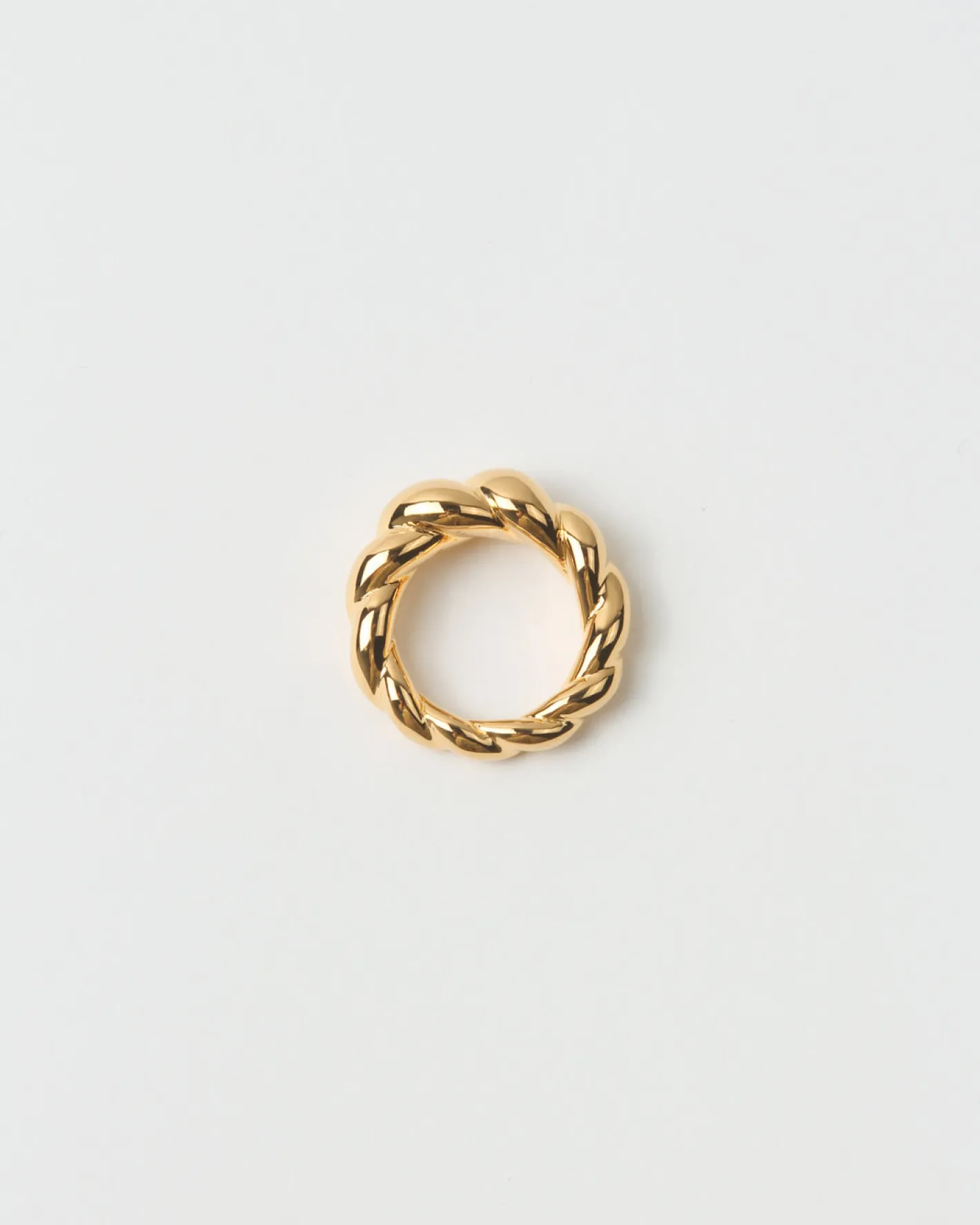 Fashion Twirl Ring Gold Vermeil Rings
