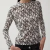 Best Zoya Top Mesh Printed Off-White T-Shirts & Tanks | Clothing